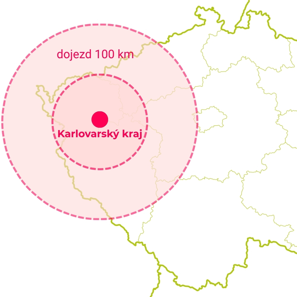 Mapa České republiky